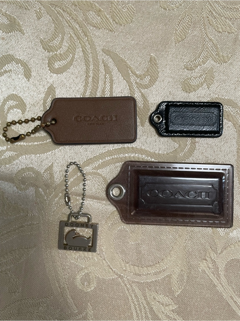 Coach and dooney&Bourke hang tags
